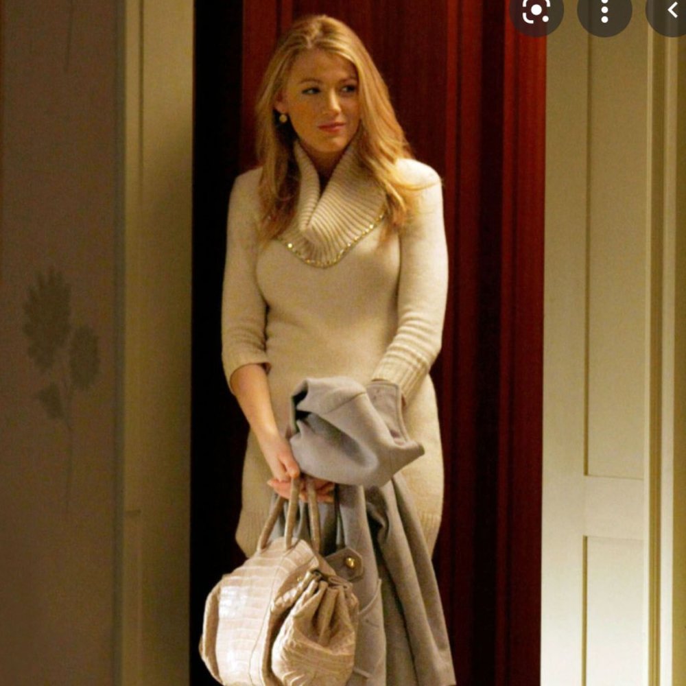 Blugirl Blumarine  Grey Dress Size 36 Gossip Girl